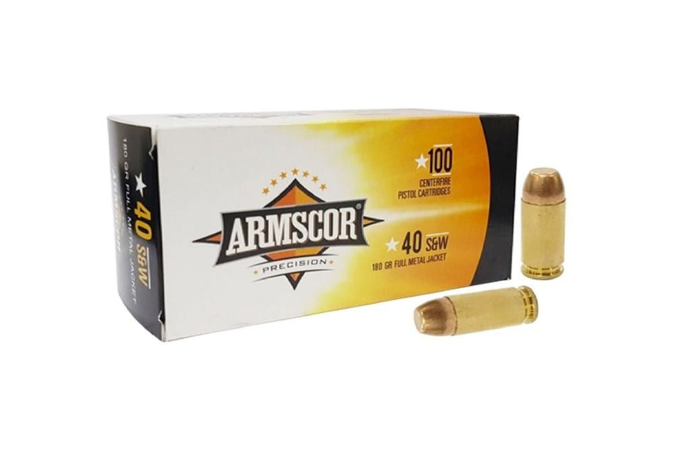 Armscor .40 S&W  180gr FMJ Ammo