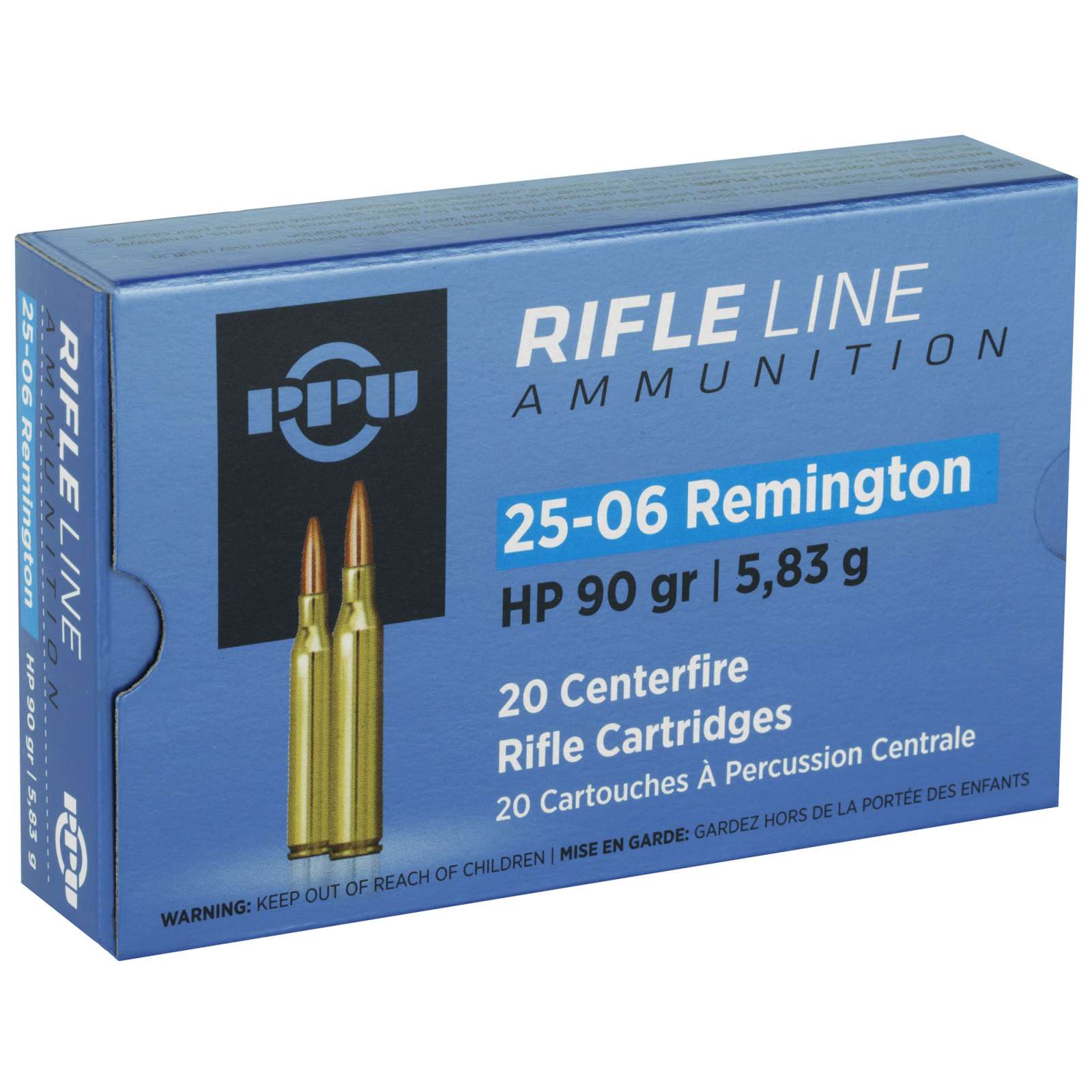 Prvi Partizan .25-06 Remington 25-06REM 90gr JHP Ammo