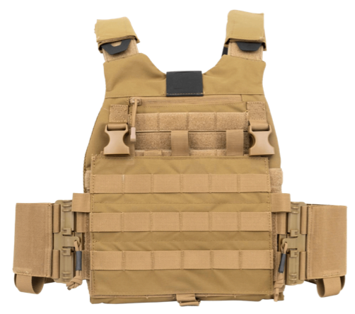 dGUARD DOG TRACKR PLATE CARRIER FDE--LIGHTWEIGHT