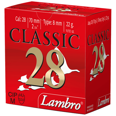 Lambro LAMBRO 28 Gauge 2.75 in 11/12 oz #8