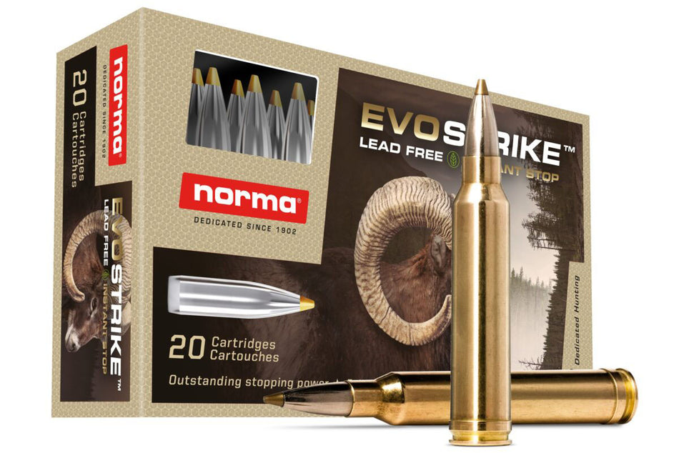 NORMA .300 Winchester Mag EVOSTRIKE 139gr PolyTip Ammo