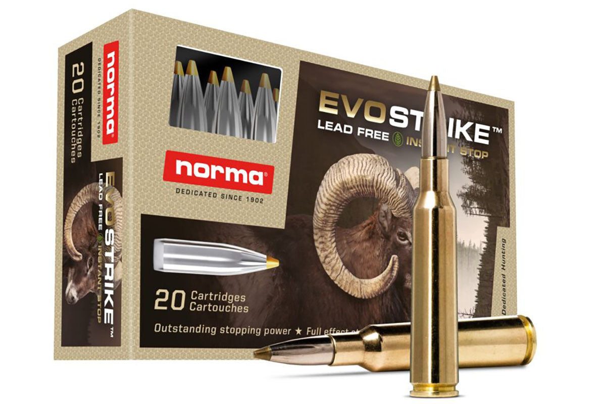 Norma 7mm Remington Mag EVOSTRIKE 127gr PolyTip Ammo