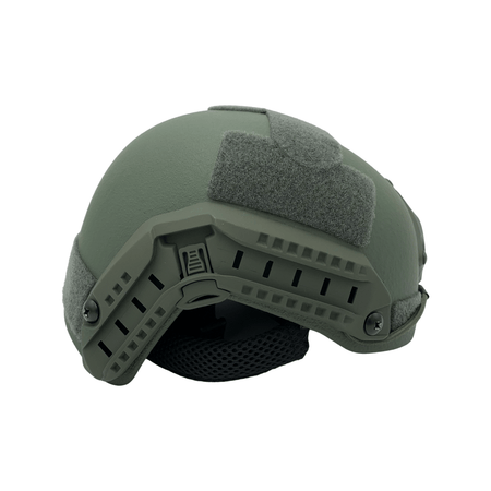 dGUARD DOG LVL IIIA BALLISTIC HELMET GREEN W/ MC COVER, XL FIT (15088)