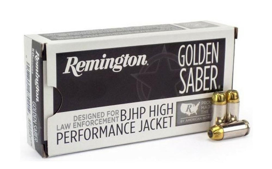 Remington Golden Saber 9mm Luger / Parabellum 124 Gr JHP