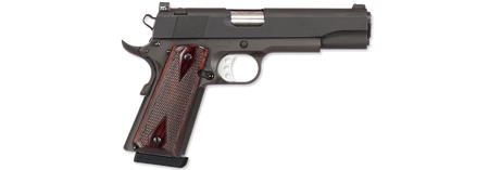 ROCK RVR 1911 CARRY 5" 45 ACP PSTL WOOD GRPS 8RD