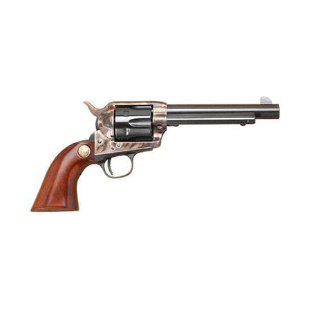 CIMARRON MODEL P 5.5" REVOLVER PW 44-40WCF BLUED WALNUT GRIP