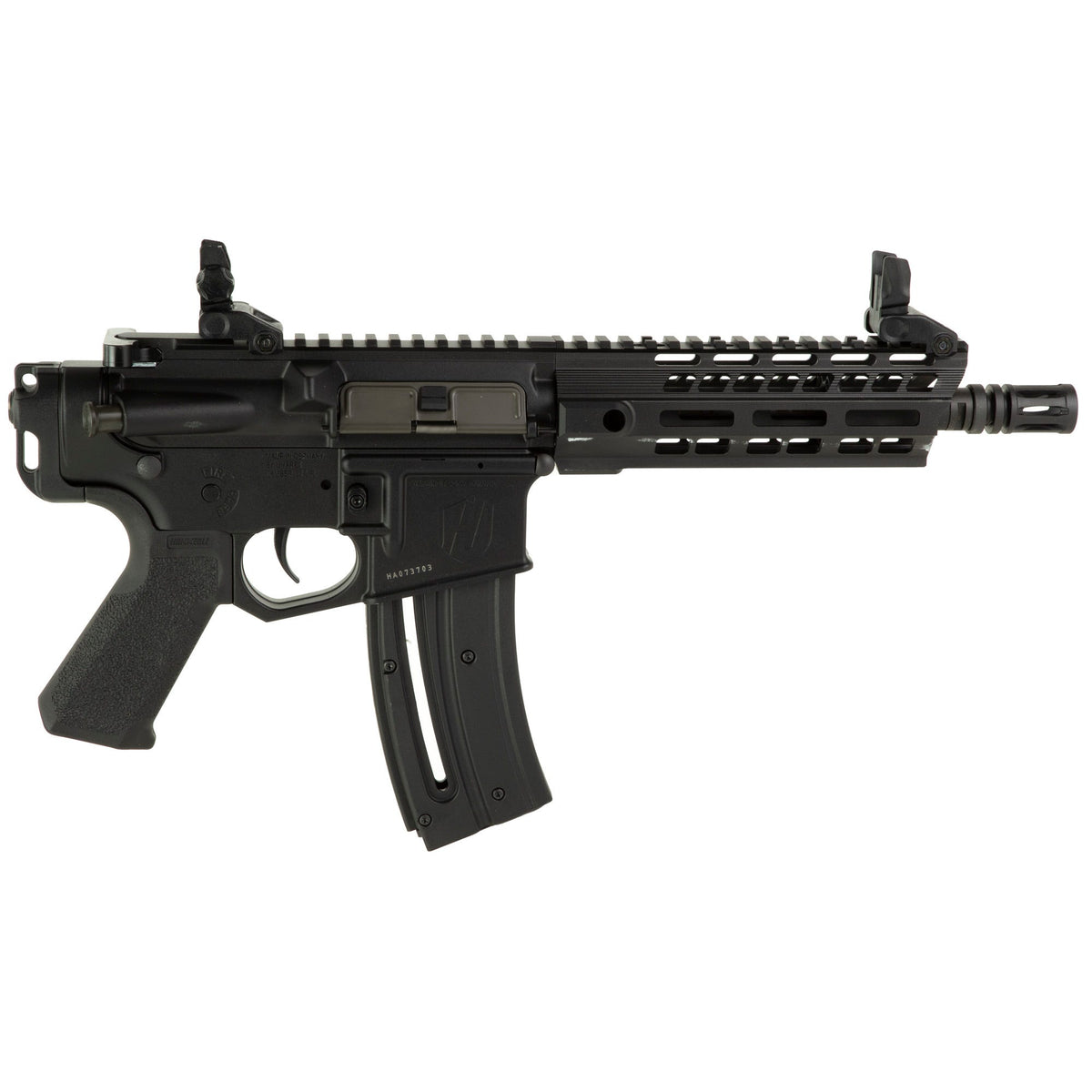 WALTHER HAMMERLI TAC R1-C PSTL 22LR 9" 1-20RD MLOK, FLP UP SIGHTS