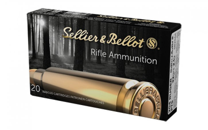 Sellier and Bellot .204 Ruger PTS 32gr PolyTip Ammo