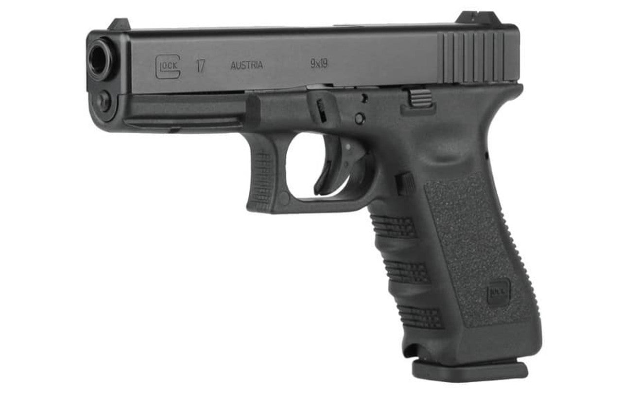 GLOCK 17 GEN 3 9MM PISTOL 4.49" FXD 5.5lb 2-17RD MAGS