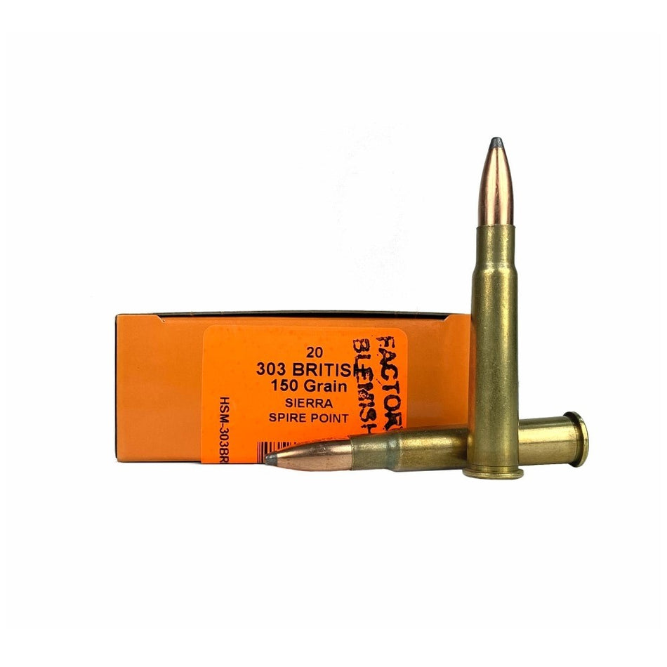 HSM .303 British  150gr JSP Ammo