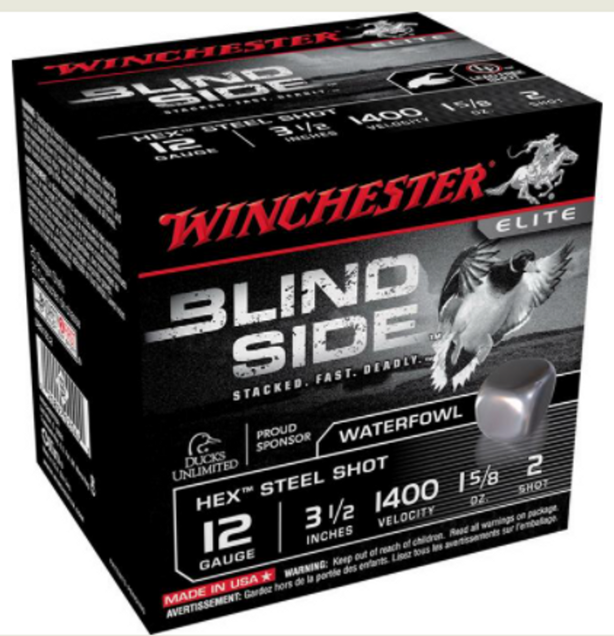 Winchester  12 Gauge 3.5 in 1-5/8 oz #2