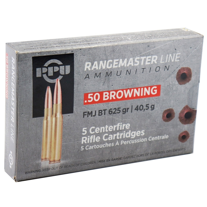 Prvi Partizan .50 BMG RANGEMASTER 625gr FMJ Ammo
