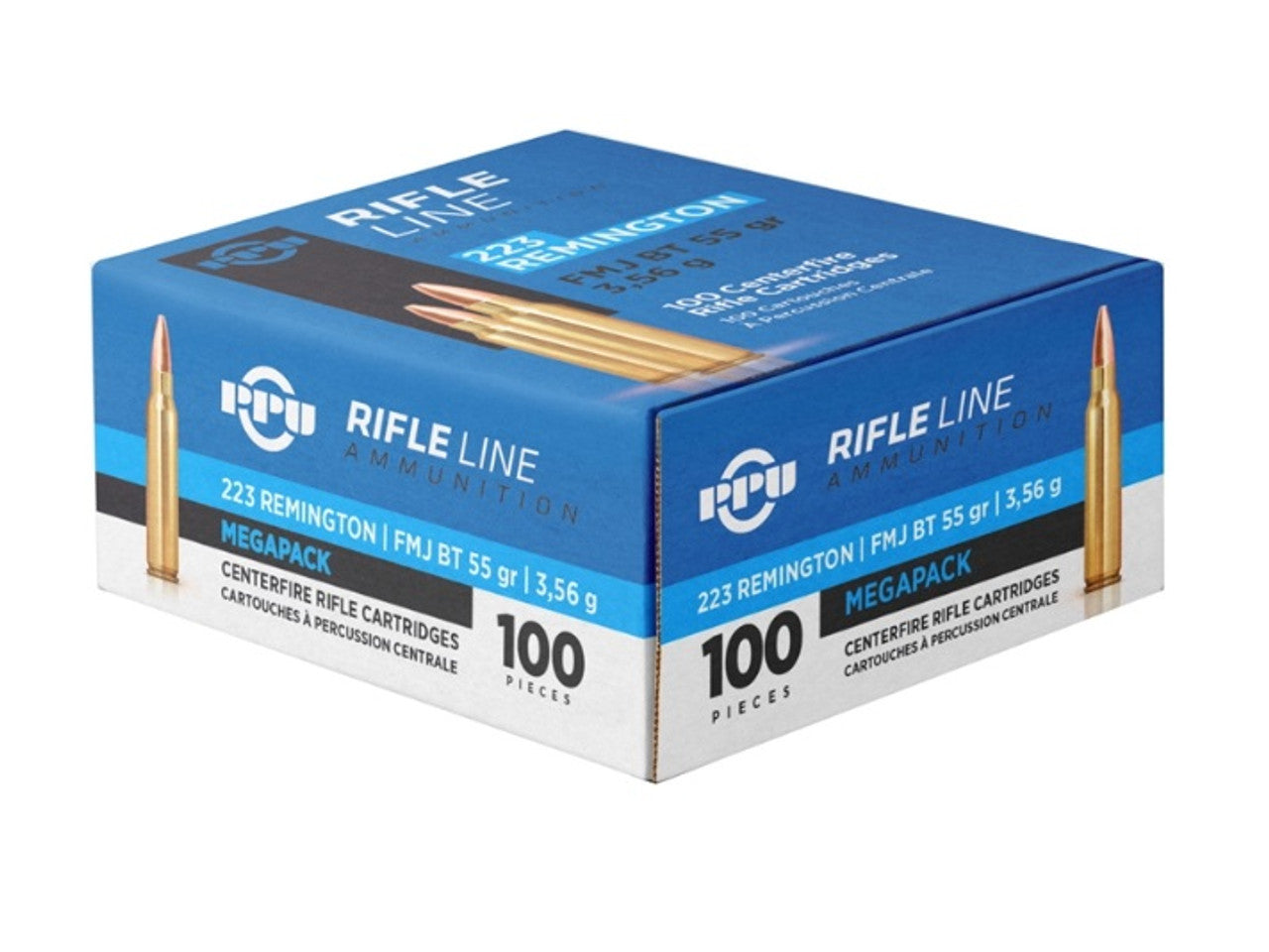 Prvi Partizan .223 Remington RIFLE LINE 55gr FMJ Ammo