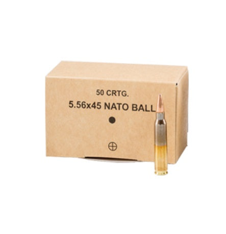 GGG 5.56x45mm NATO 5.56X45 NATO BALL 55gr FMJ Ammo