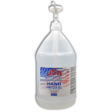 USA PATRIOTS HAND SANITIZER GEL 1 GAL (MUST BUY 4 IN CASE)