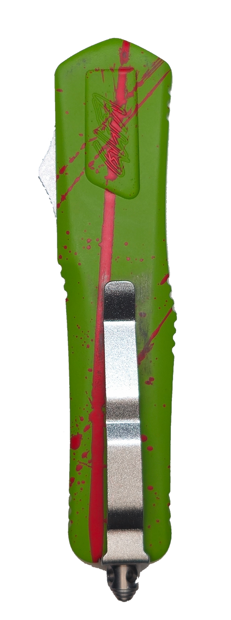 GREAT LAKES MEDIUM ZOMBIE SPLATTER KNIFE, SMOOTH BLADE, 8" AUTO