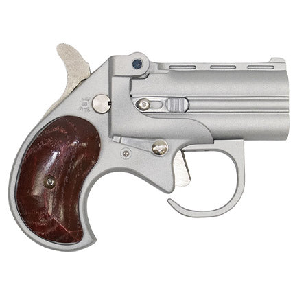 BEARMAN BIG BORE DERRINGER HGD 9MM 2.75" BBL. W/GUARDIAN PKG.SATIN W/ROSEWOOD GRIPS