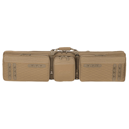 VOODOO TACTICAL 3-GUN COMPETITION WEAPONS CASE - (COYOTE)