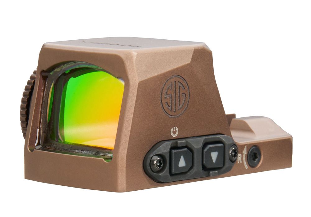 SIG SAUER ROMEO X PRO FDE PSTL MOUNTED REFLX, FITS 320 & ALL DELTAPT PRO FOOTPRINT