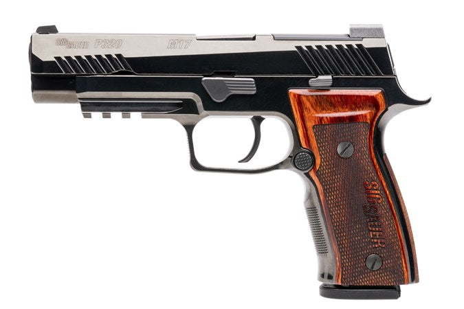 dSIG SAUER P320 M17 CEREMONIAL 9MM HIGH POLISH O.R. 2-21RD 1-17RD