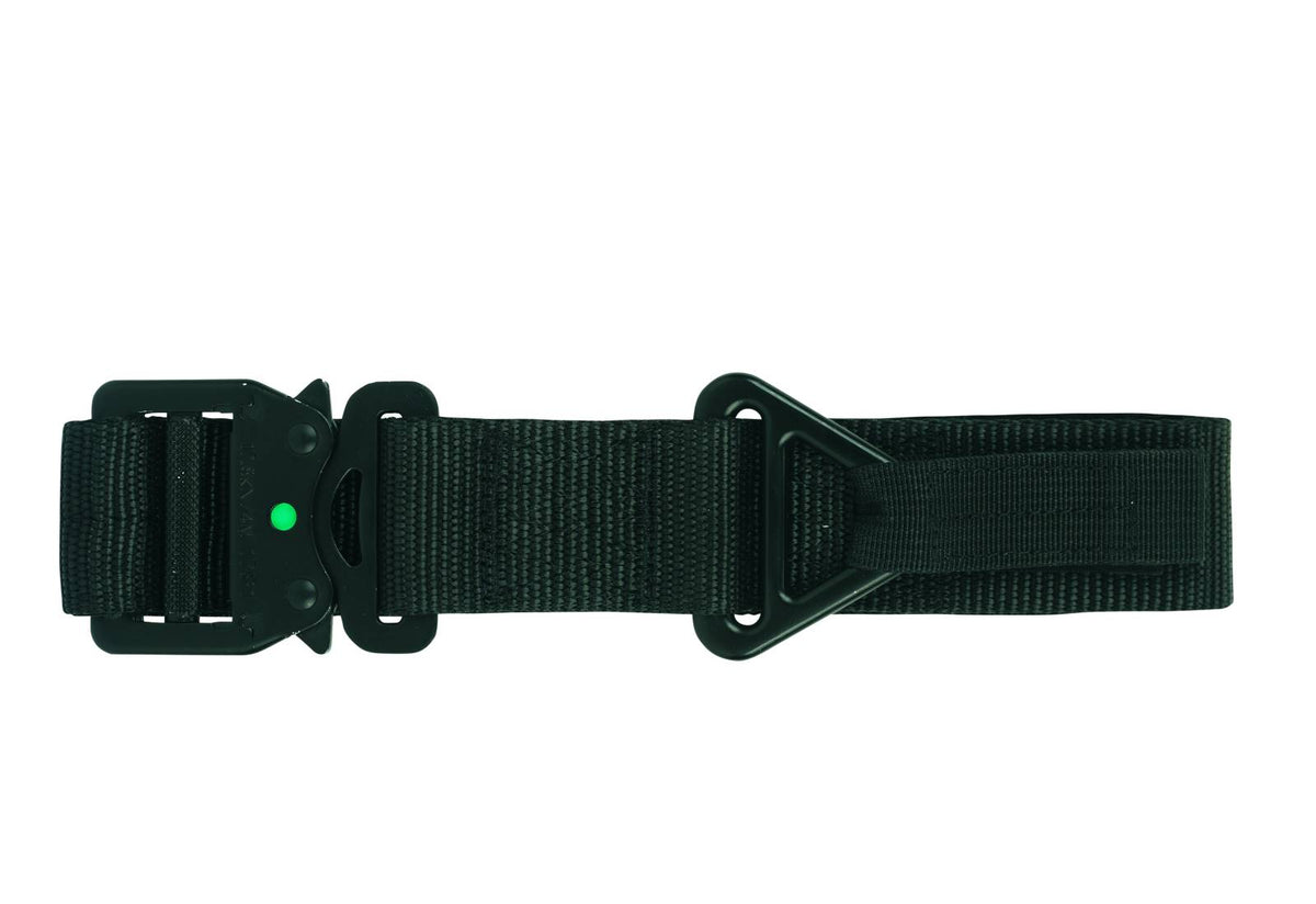 VOODOO TACTICAL NON-RATED RIGGERS BELT W/QUICK RELEASE BUCKLE - (BLACK - SMALL TO LARGE)