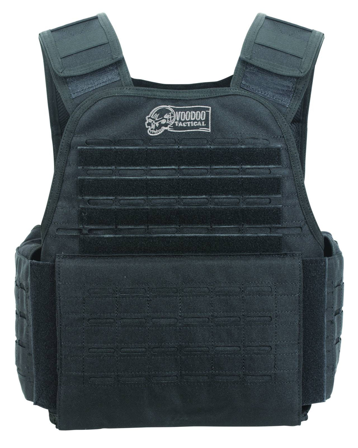 VOODOO TACTICAL LIGHTWEIGHT TACTICAL PLATE CARRIER (BLACK)