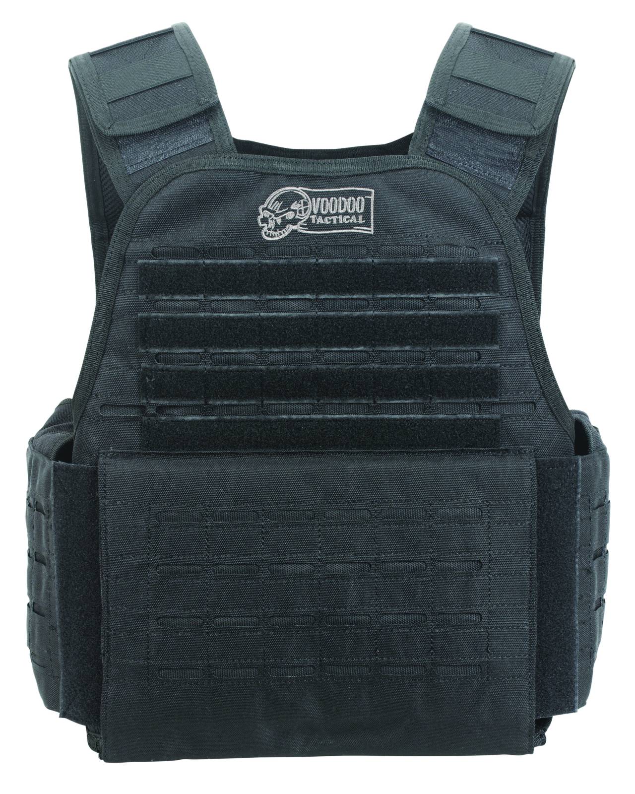 VOODOO TACTICAL LIGHTWEIGHT TACTICAL PLATE CARRIER (BLACK)