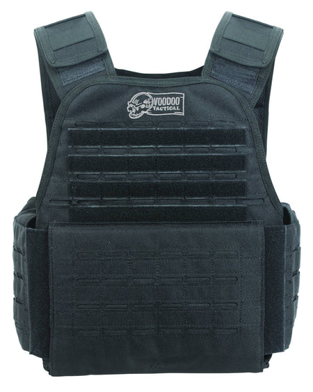 VOODOO TACTICAL LIGHTWEIGHT TACTICAL PLATE CARRIER (BLACK)