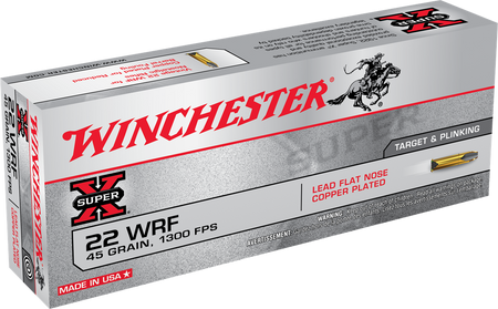 Winchester .22 Long Rifle SUPER-X 45gr JSP Ammo