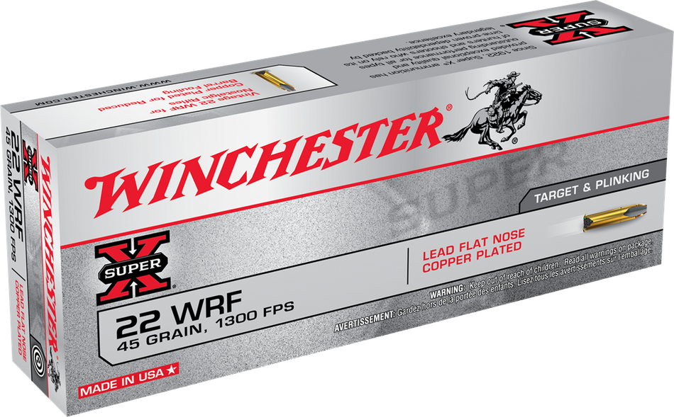 Winchester .22 Long Rifle SUPER-X 45gr JSP Ammo