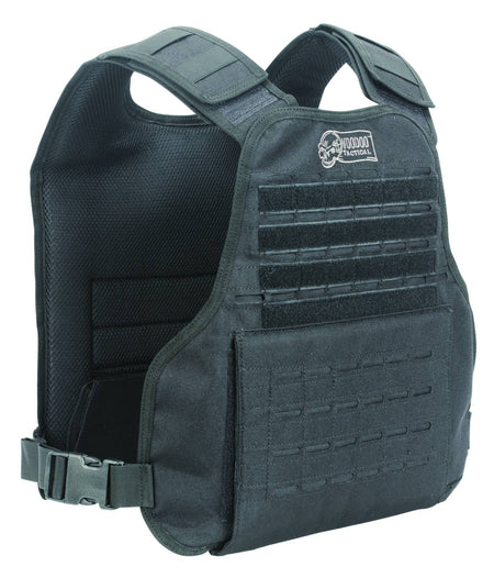 VOODOO TACTICAL LIGHTWEIGHT TACTICAL PLATE CARRIER (BLACK/3XL-5XL)