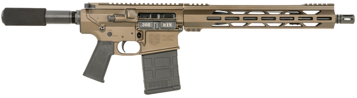 dDIAMONDBACK DB10 308WIN 13.5" PSTL 13" MLOK MIDNIGHT BRNZ 1-20RD