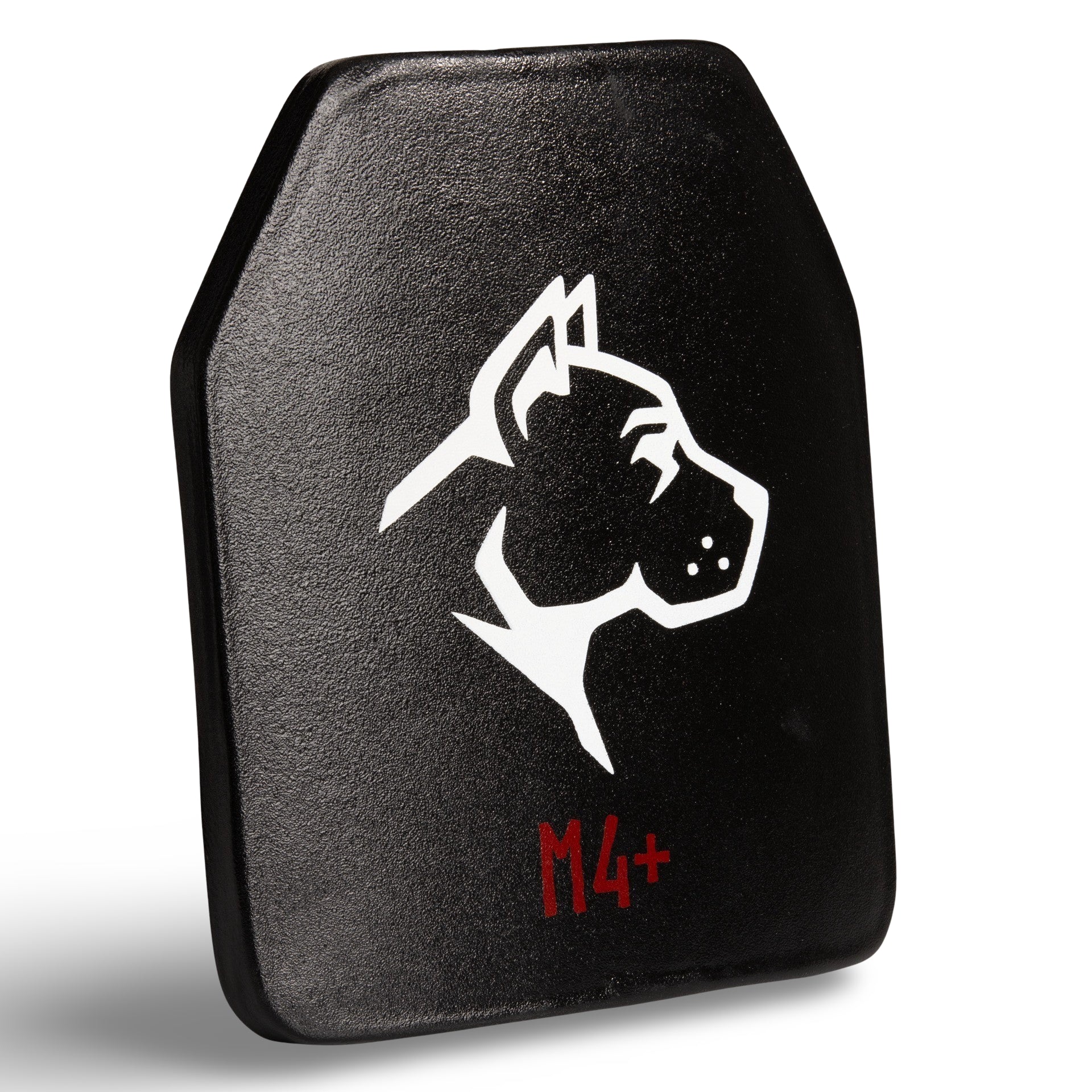 dGUARD DOG M4+ ADVANCED LVL 4 PLATE 10X12 SNGL CURVD CERAMIC W/ ADVANCED COATING & ANTISPALL (42262)