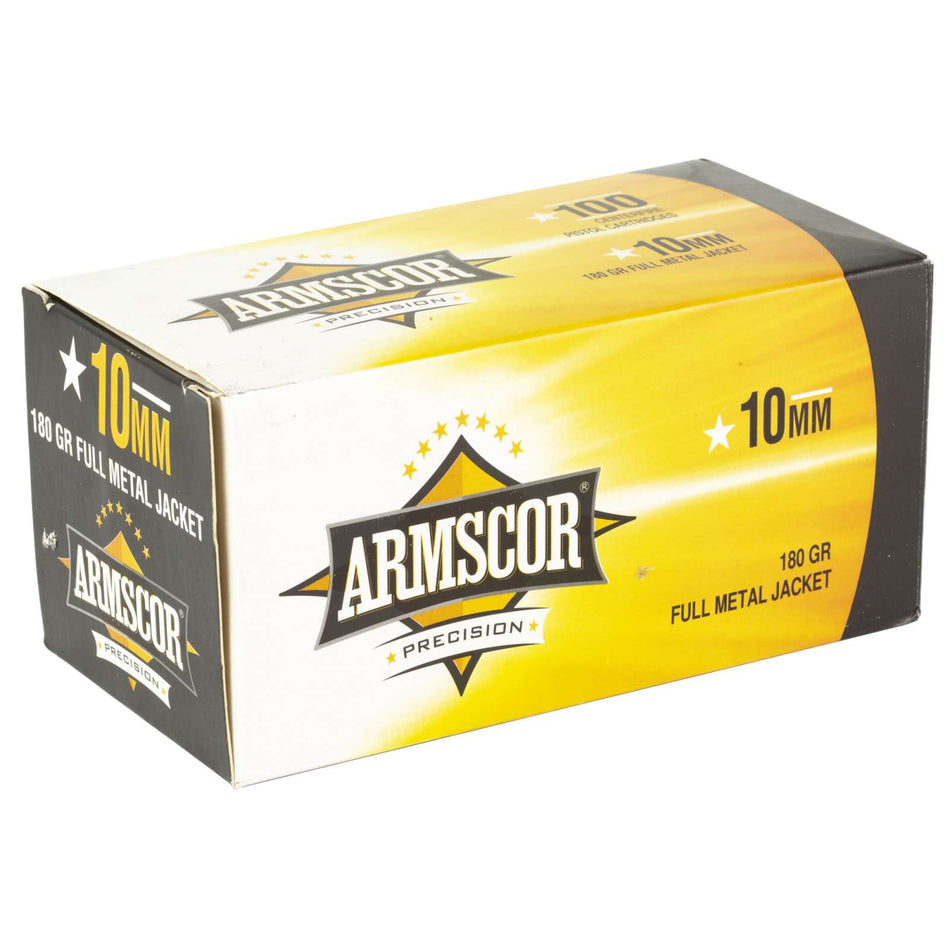 Armscor 10mm Auto Competition Value Pack 180gr FMJ Ammo