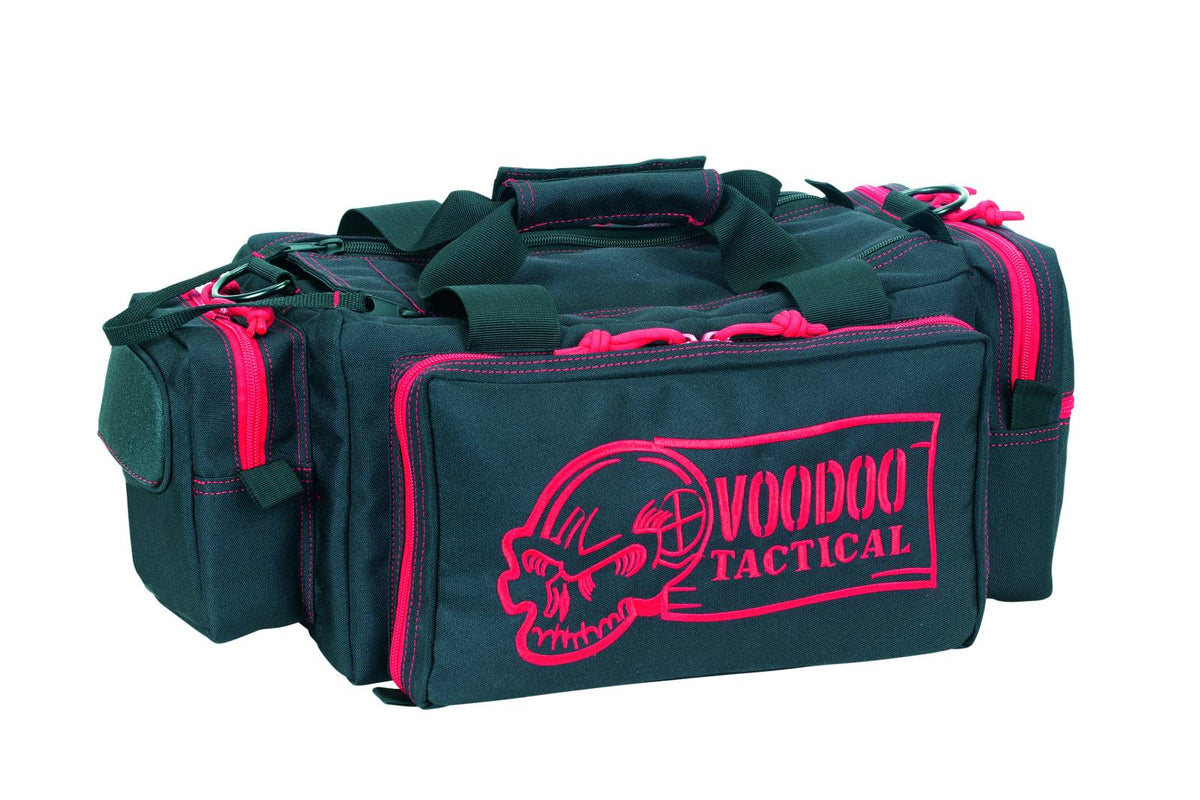 VOODOO TACTICAL COMPACT RHINO RANGE BAG (BLACK/RED)