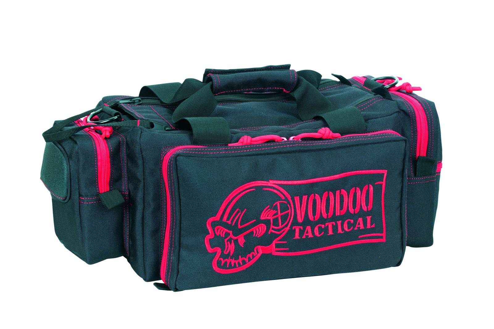 VOODOO TACTICAL COMPACT RHINO RANGE BAG (BLACK/RED)