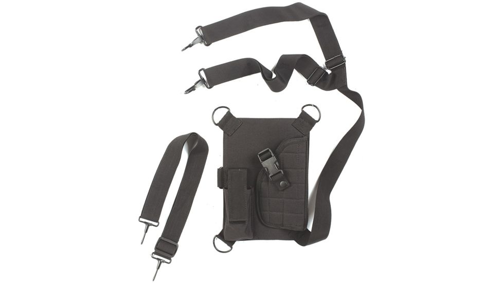 VOODOO TACTICAL PISTOL CHEST RIG (BLACK)