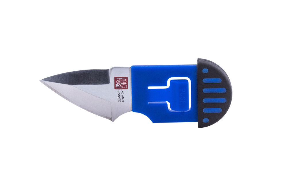 AL MAR KNIVES STINGER BLUE & BLACK