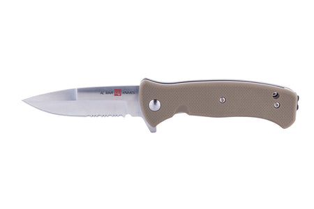 AL MAR KNIVES MINI S.E.R.E. COYOTE 3" 8CR COMBO BLADE