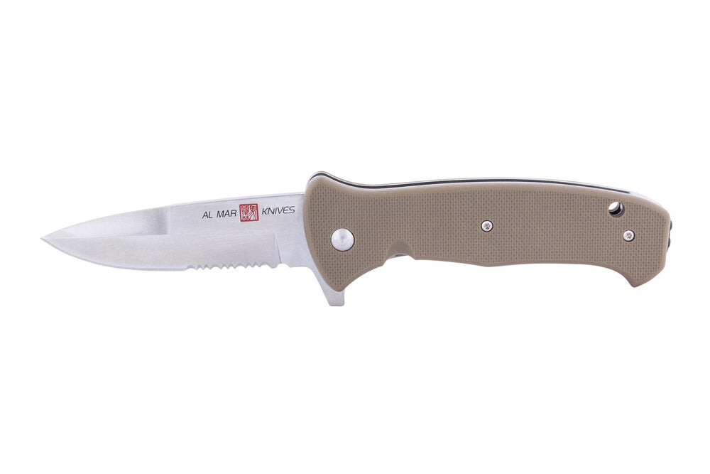 AL MAR KNIVES S.E.R.E.COYOTE 3.6" 8CR COMBO EDGE