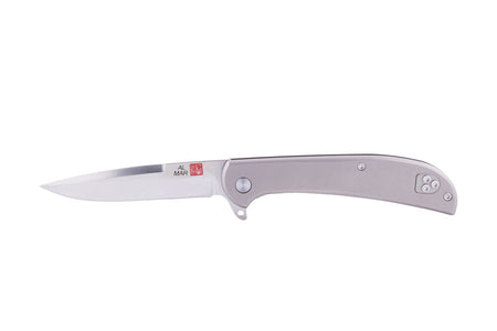 AL MAR KNIVES UL TITANIUM FALCON 3.15" D2 BLADE