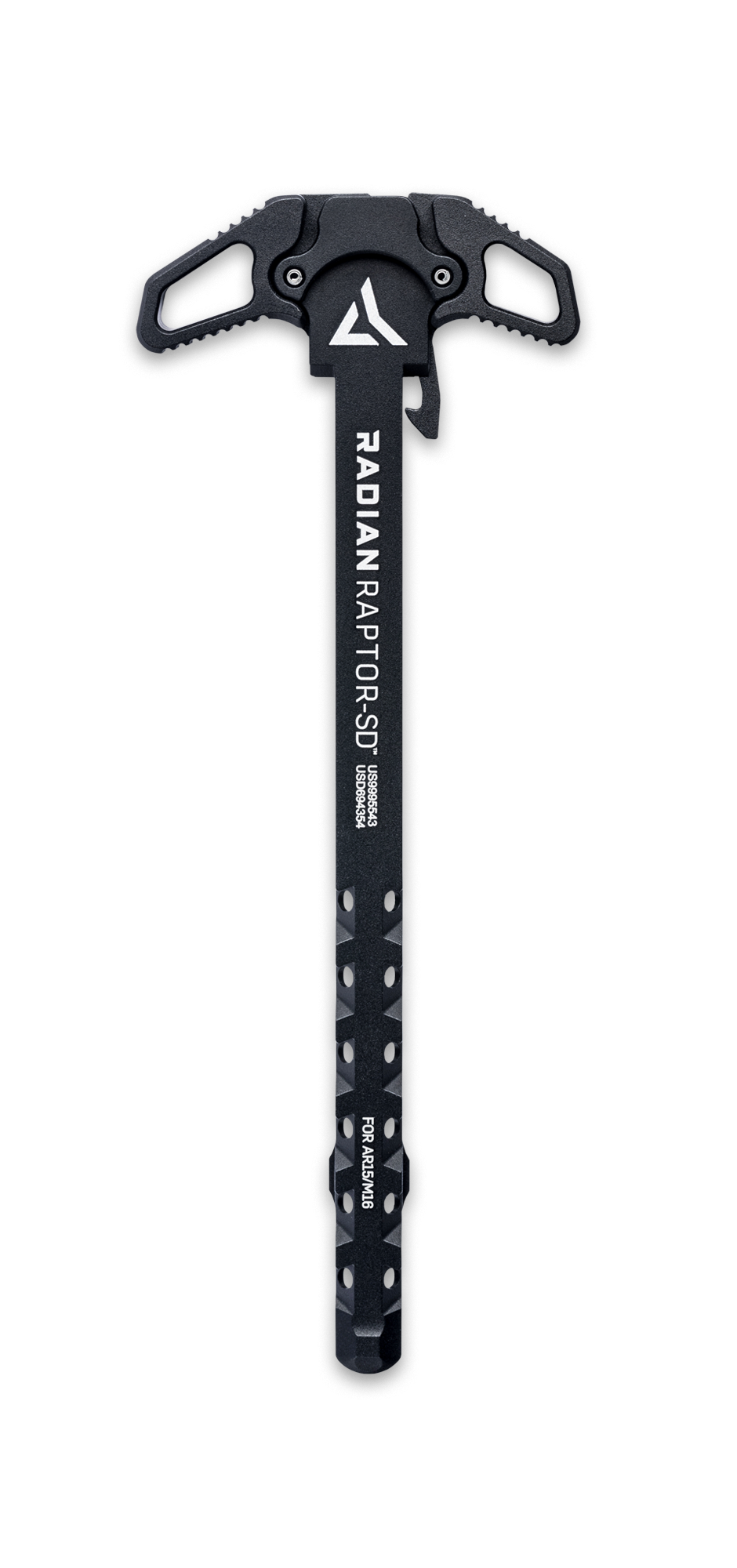 Radian Weapons, Raptor SD Ambidextrous Charging Handle, Ported, Black, 5.56MM