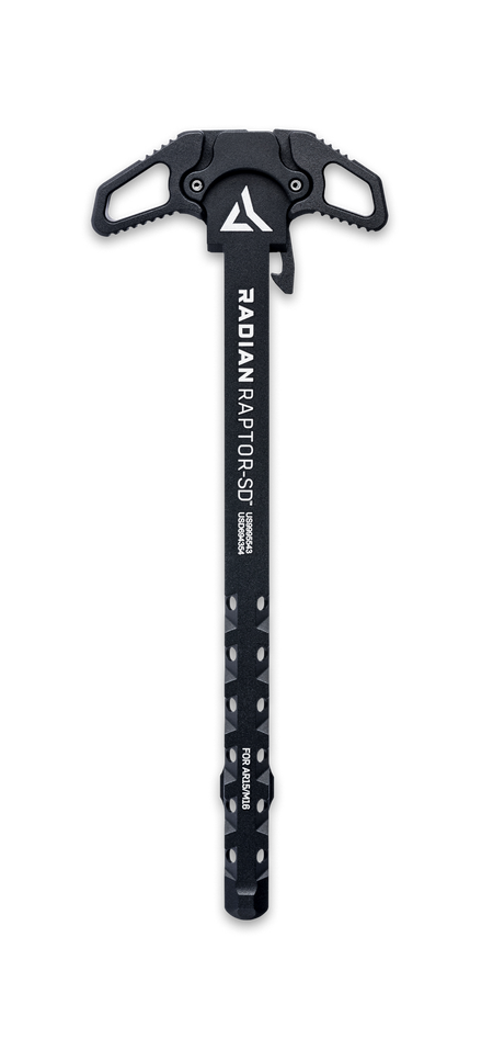 Radian Weapons, Raptor SD Ambidextrous Charging Handle, Ported, Black, 5.56MM