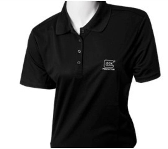 GLOCK WOMENS POLO CORE 365 BLACK LARGE
