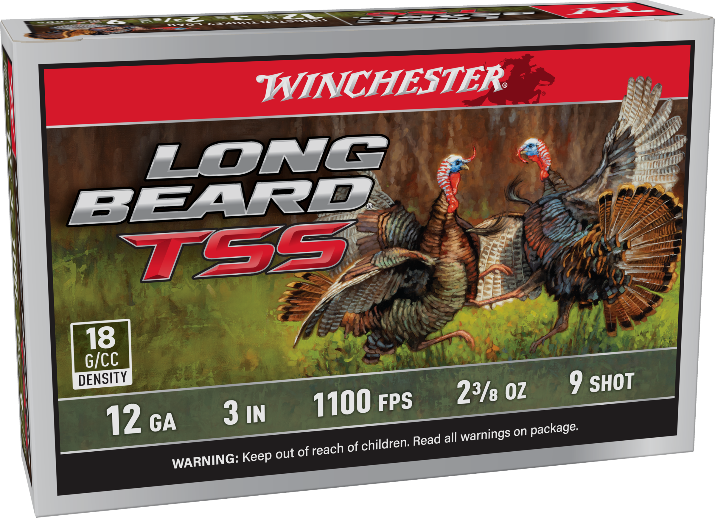 Winchester  12 Gauge 3 in 2-3/8 oz #8