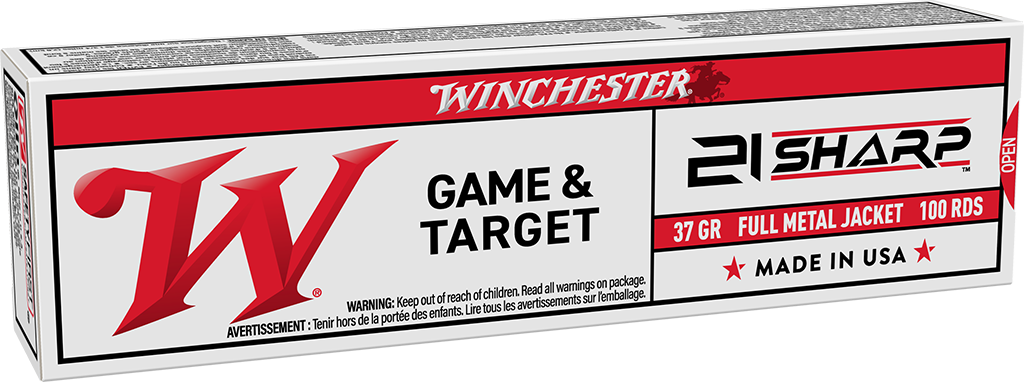 Winchester .21 Sharp Game & Target 42gr FMJ Ammo