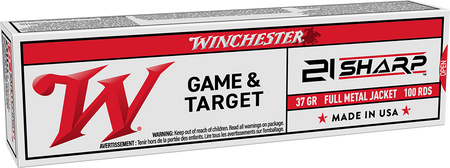 Winchester .21 Sharp Game & Target 42gr FMJ Ammo