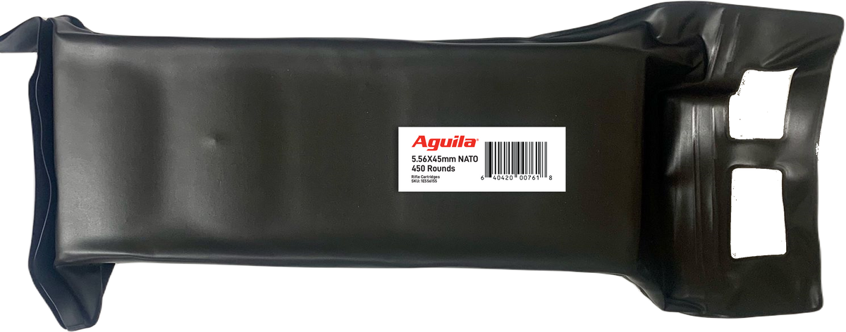 Aguila 5.56x45mm NATO  55gr FMJ Ammo