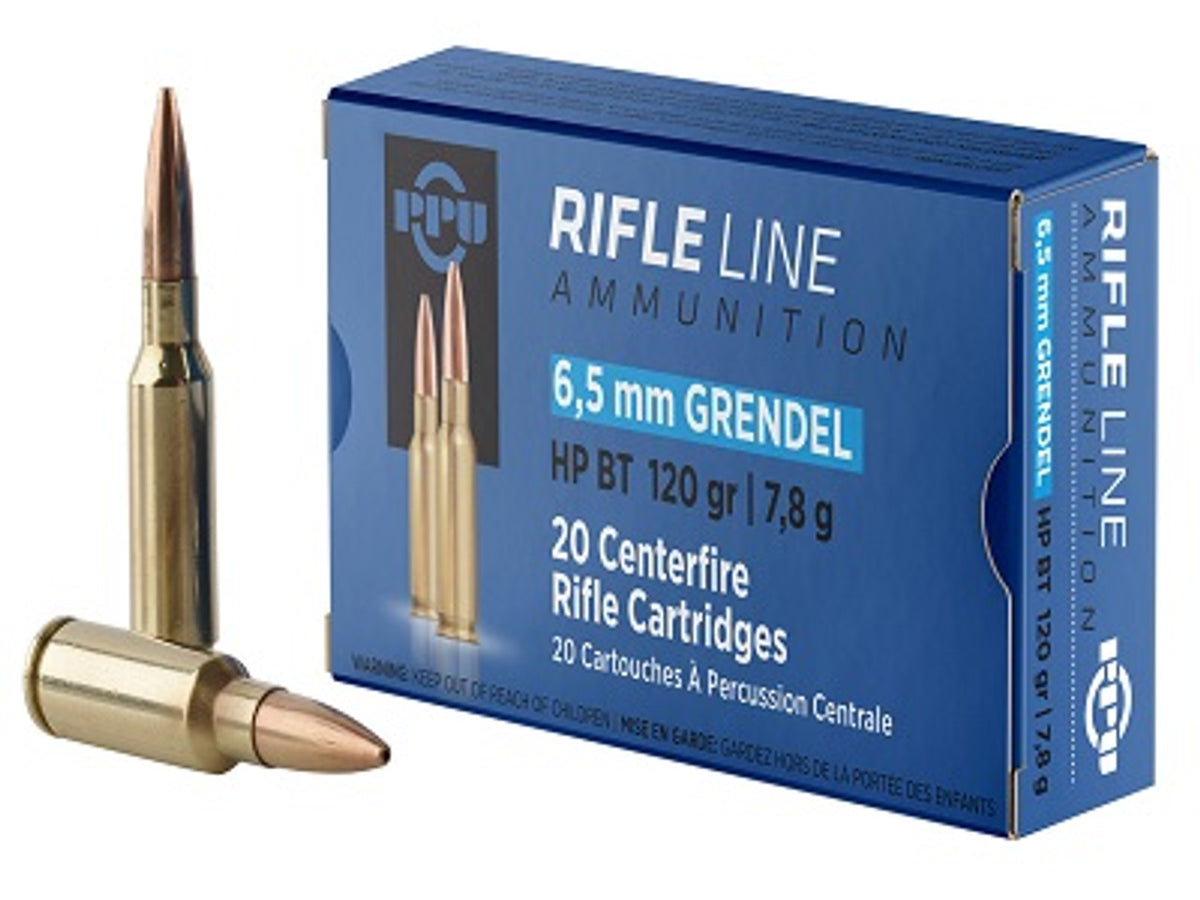 Prvi Partizan 6.5mm Grendel Rifle Line 120gr BTHP Ammo