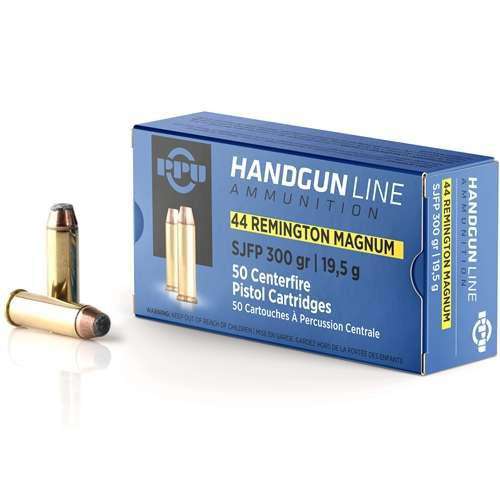 Prvi Partizan .44 Magnum Handgun Line 300gr JSP Ammo